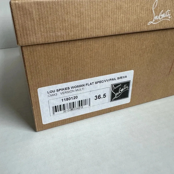 Authentic Christian louboutin sneaker 36 1/2 US6.5 - Picture 10 of 10